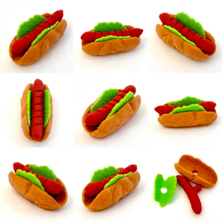 38122 IWAKO HOT DOG ERASER-10