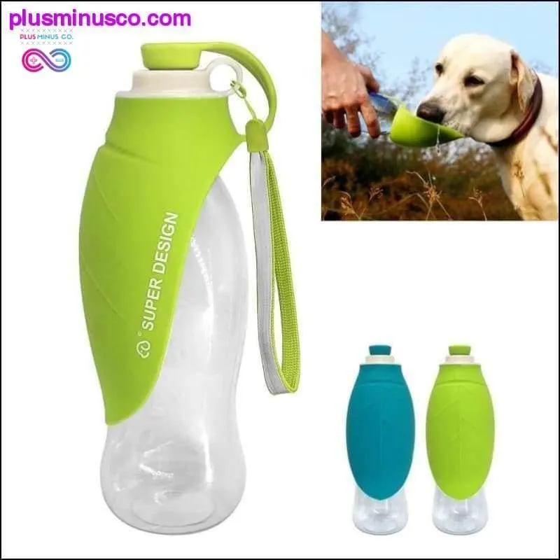 650ml Sport Portable Pet Dog Water Bottle Expandable