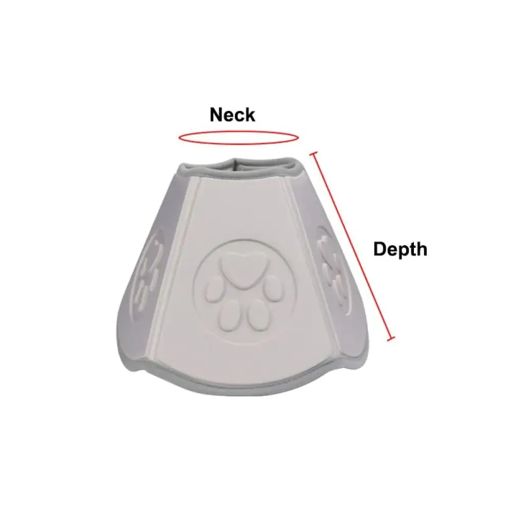After Surgery Protective Adjustable Comfy Recovery Anti Licking Scratching Wounds Cone Collar for Dogs, Cats