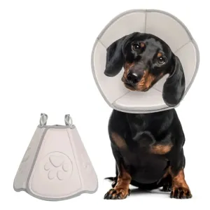 After Surgery Protective Adjustable Comfy Recovery Anti Licking Scratching Wounds Cone Collar for Dogs, Cats
