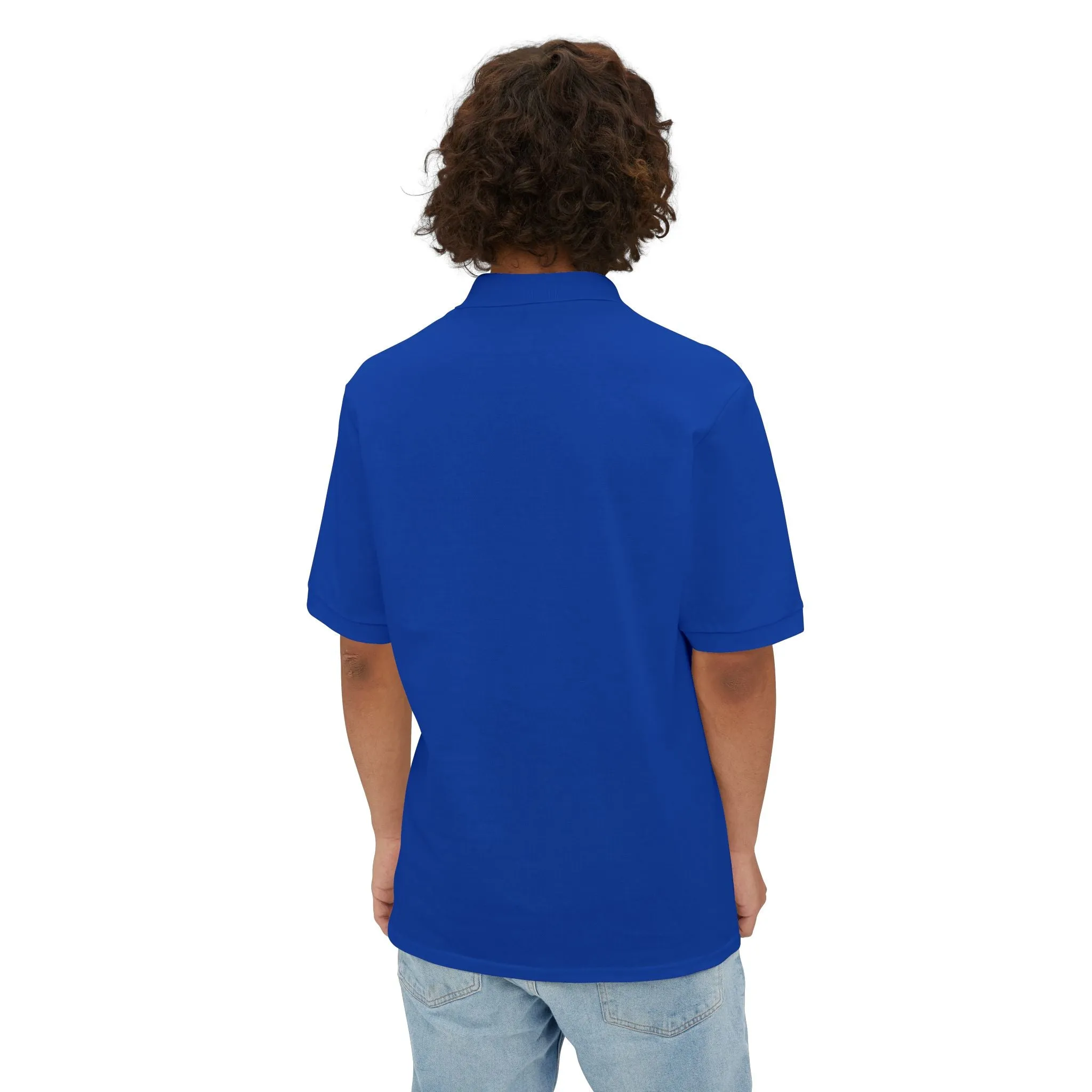 American Eskimo - Men's Piqu Polo Shirt: Timeless Elegance