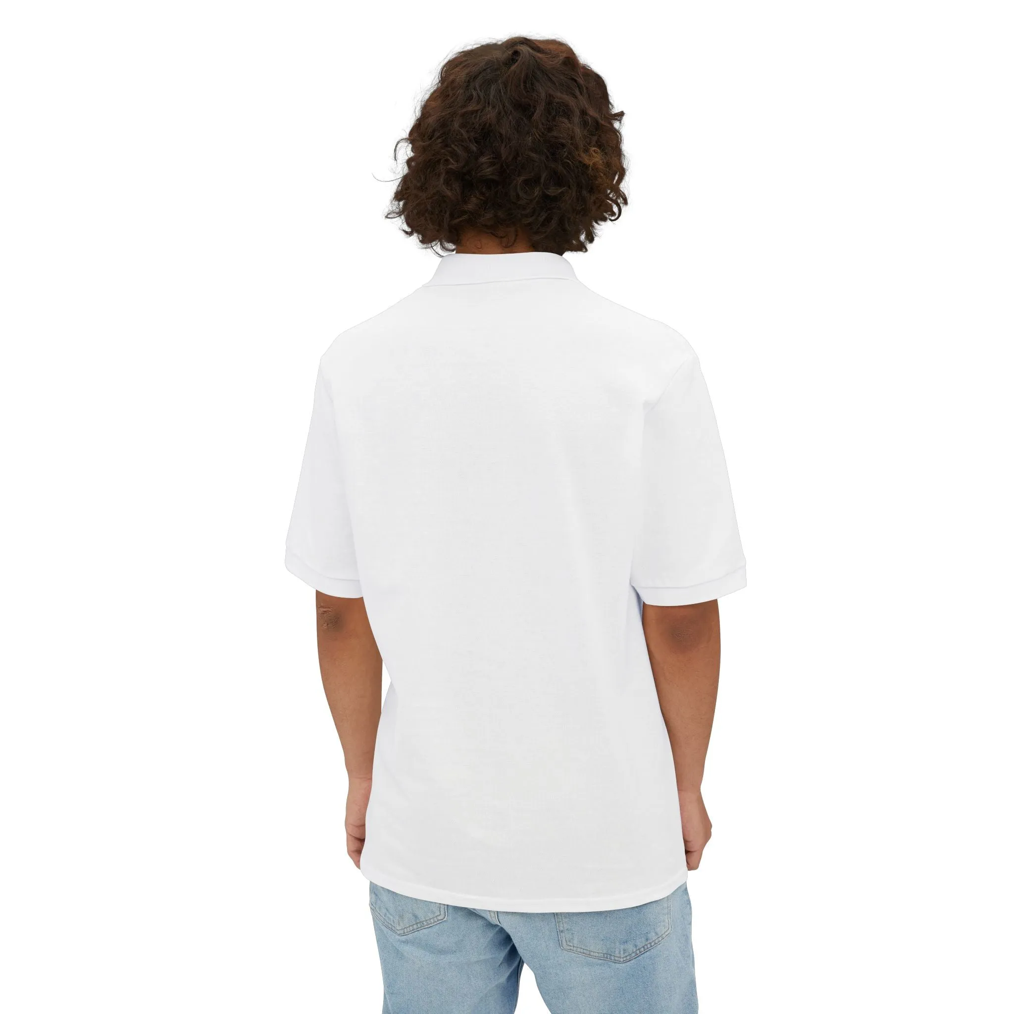 American Eskimo - Men's Piqu Polo Shirt: Timeless Elegance