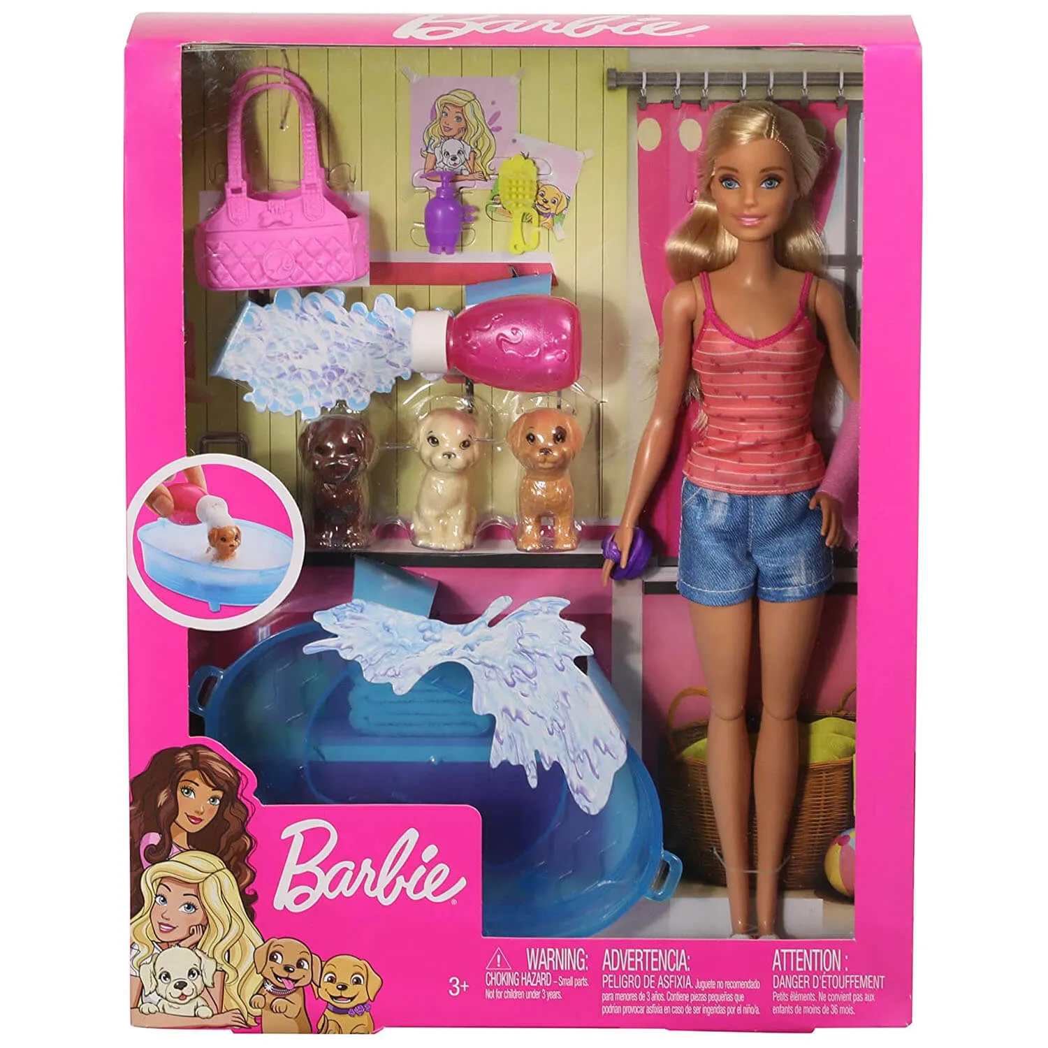 Barbie Doll With Pets and Accessories