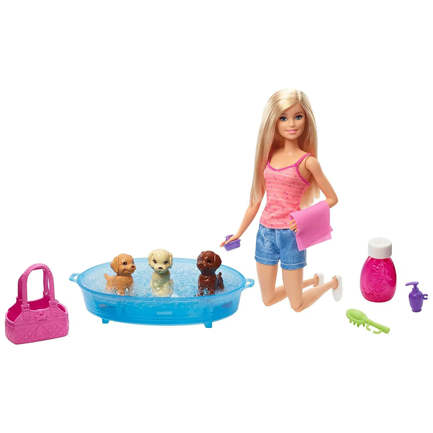 Barbie Doll With Pets and Accessories
