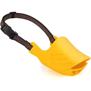 Benepaw Soft Silicone Dog Muzzle Adjustable Breathable Comfortable Lightweight Puppy Pet Mouth Cover Prevent Barking Biting