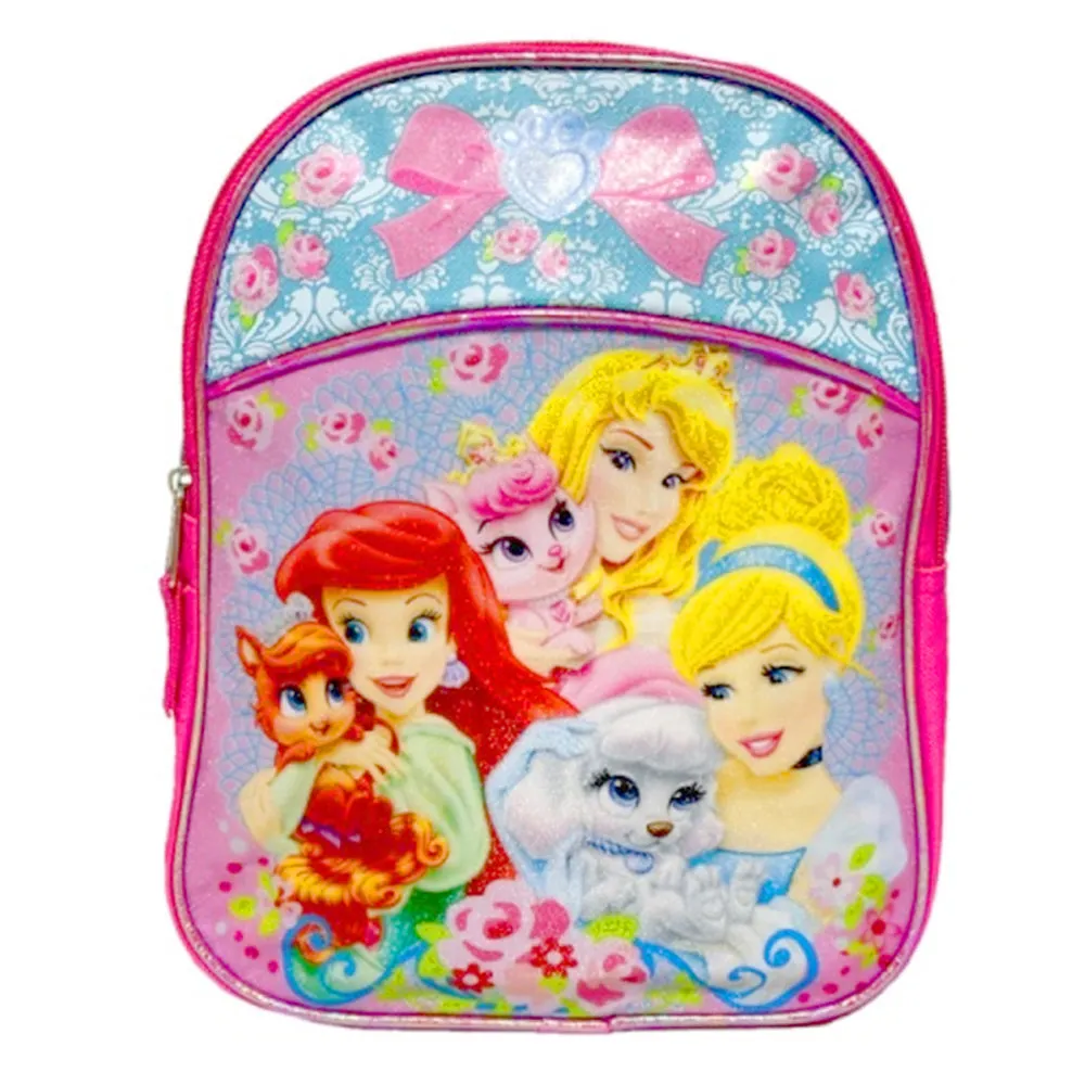 Disney Princess Palace Pets 11" Backpack Ariel Cinderella Girl School Bookbag !