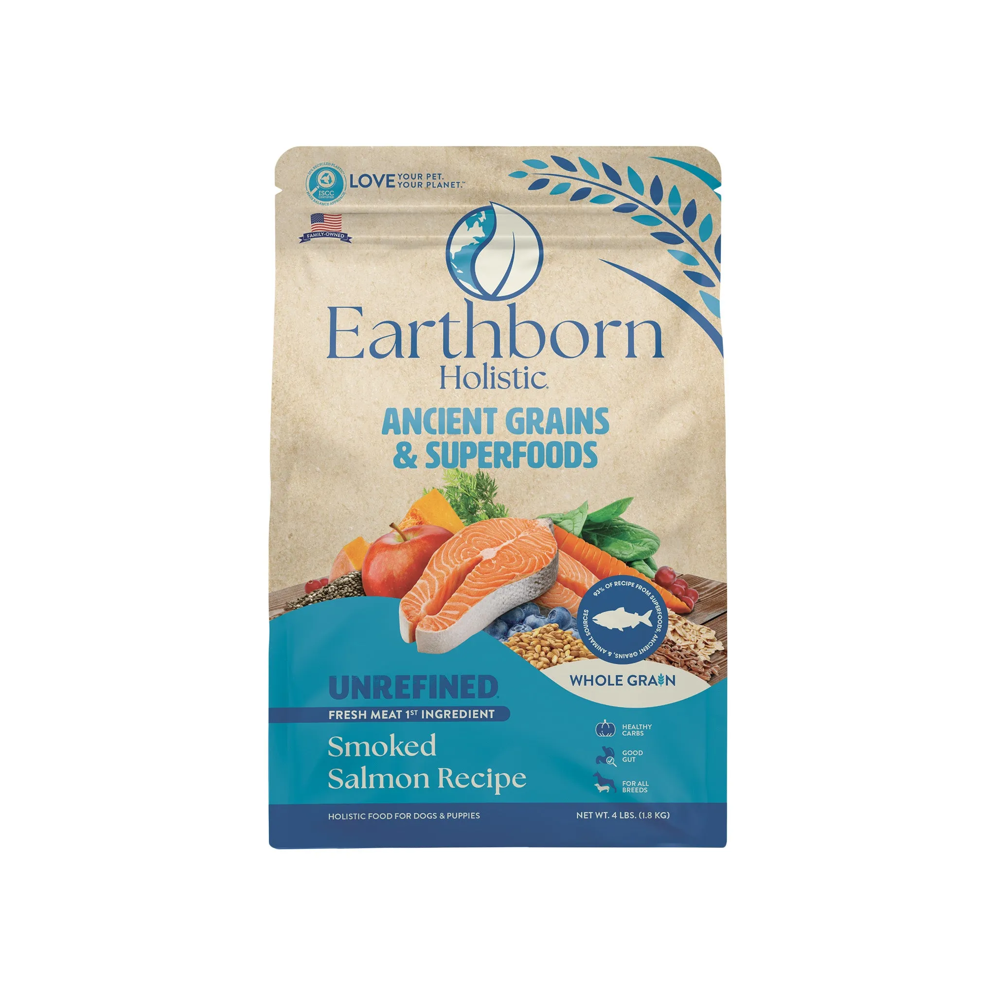 Earthborn Holistic Unrefined Ancient Grains & Superfoods Dry Dog Food