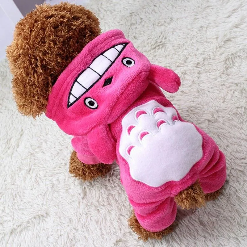 Fashion Warm & Comfortable Fleece Jumpsuit for Small Dogs