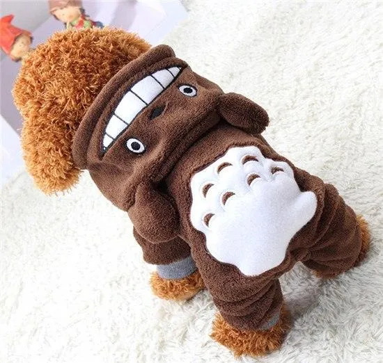 Fashion Warm & Comfortable Fleece Jumpsuit for Small Dogs