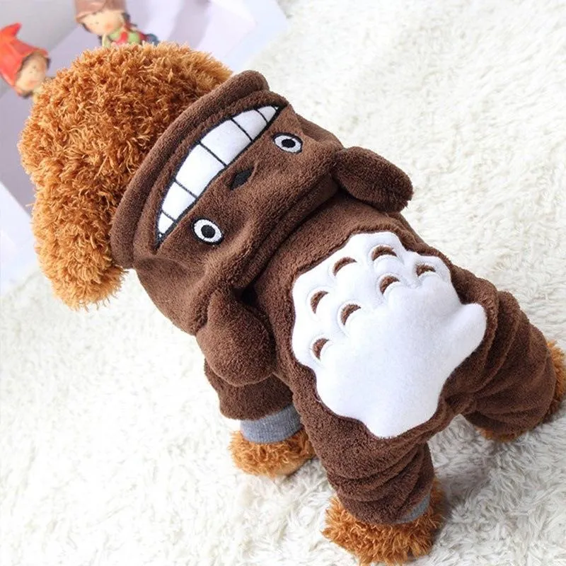 Fashion Warm & Comfortable Fleece Jumpsuit for Small Dogs