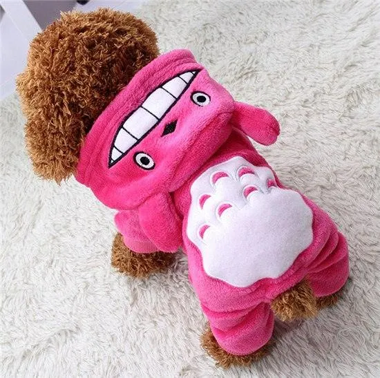 Fashion Warm & Comfortable Fleece Jumpsuit for Small Dogs