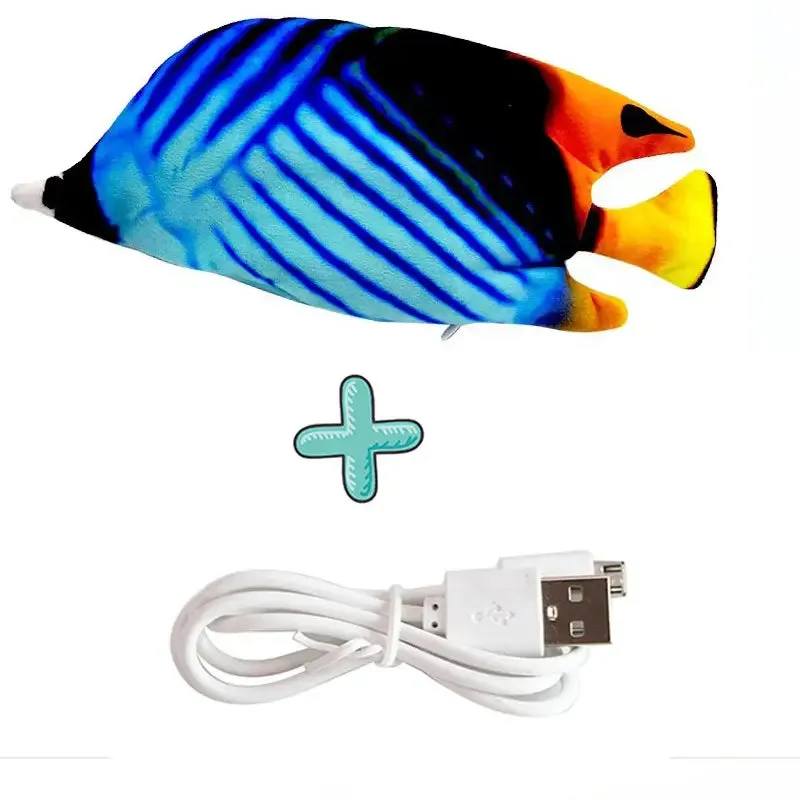 Flopping Fish Plush Cat Toy