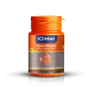 Growel Intan Faux Worm Sticks Fish Food