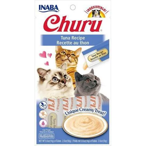 Inaba Churu Puree Tuna Cat Treats 56g x 6