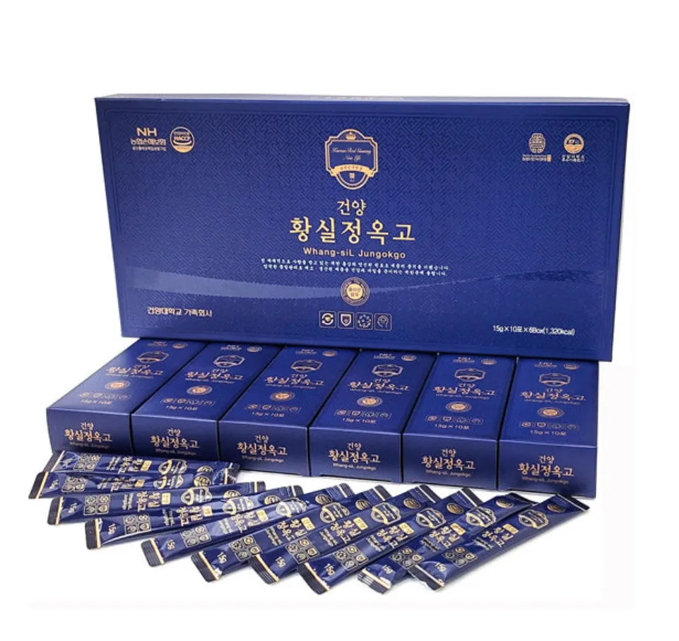 60 Sachets of KUC Whang-siL Premium Red Ginseng Health Supplements for Enhanced Immunity and Reduced Fatigue