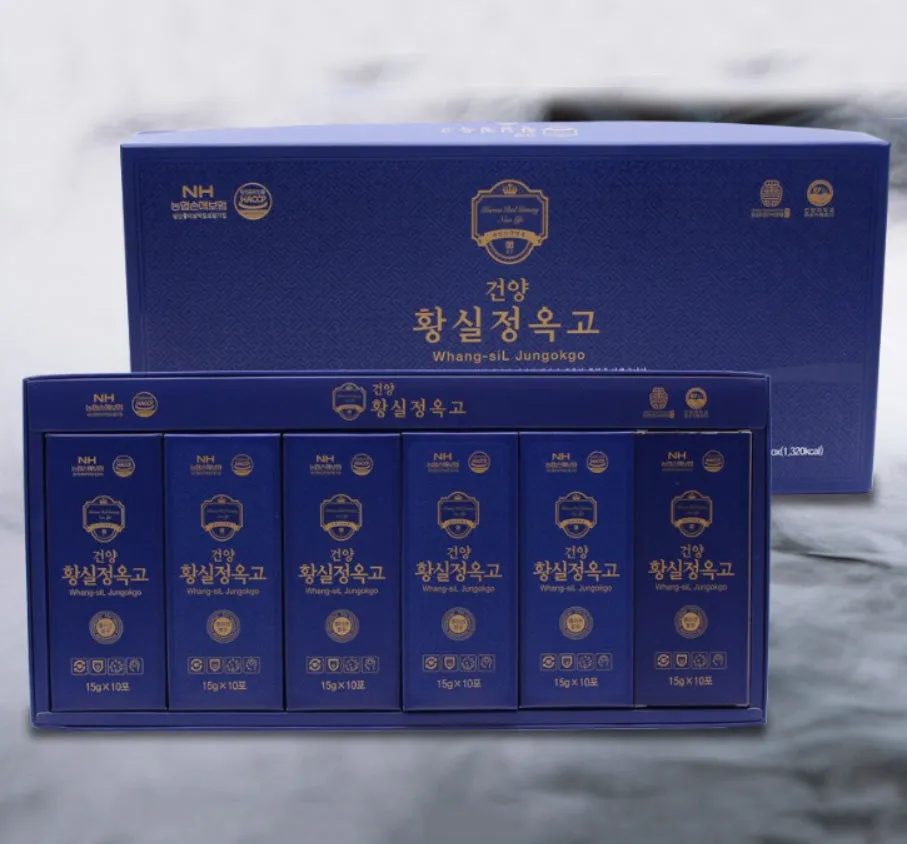 60 Sachets of KUC Whang-siL Premium Red Ginseng Health Supplements for Enhanced Immunity and Reduced Fatigue