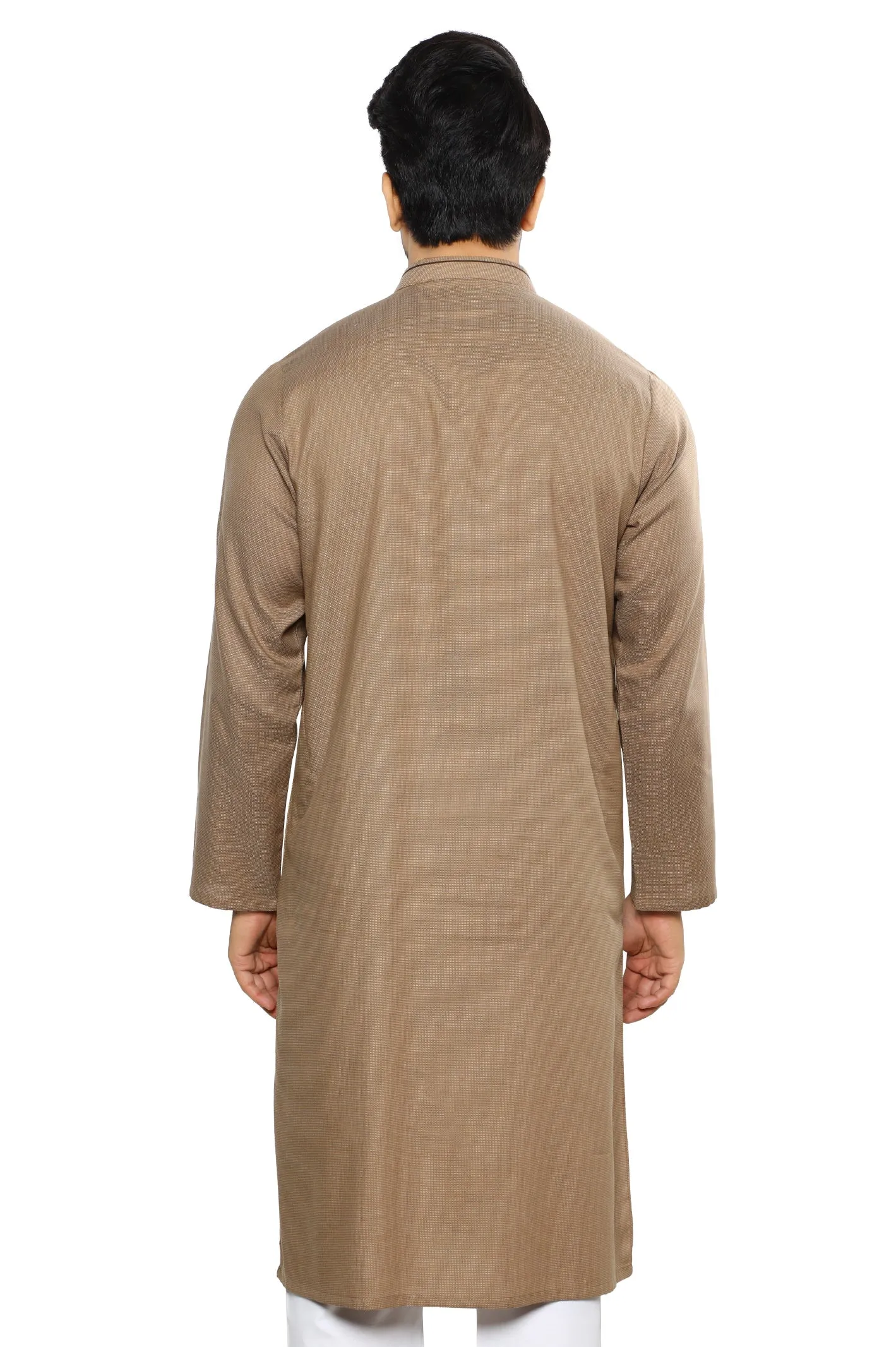 Men's Kurta in Brown