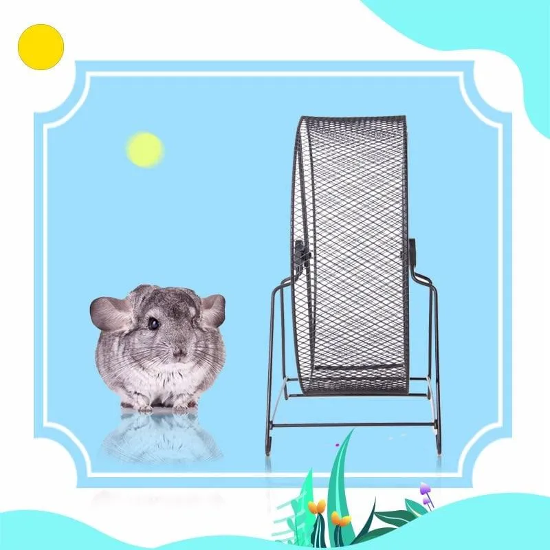 Metal Exrcise Wheel for Small Pets