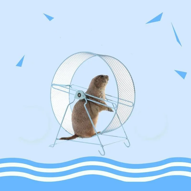 Metal Exrcise Wheel for Small Pets