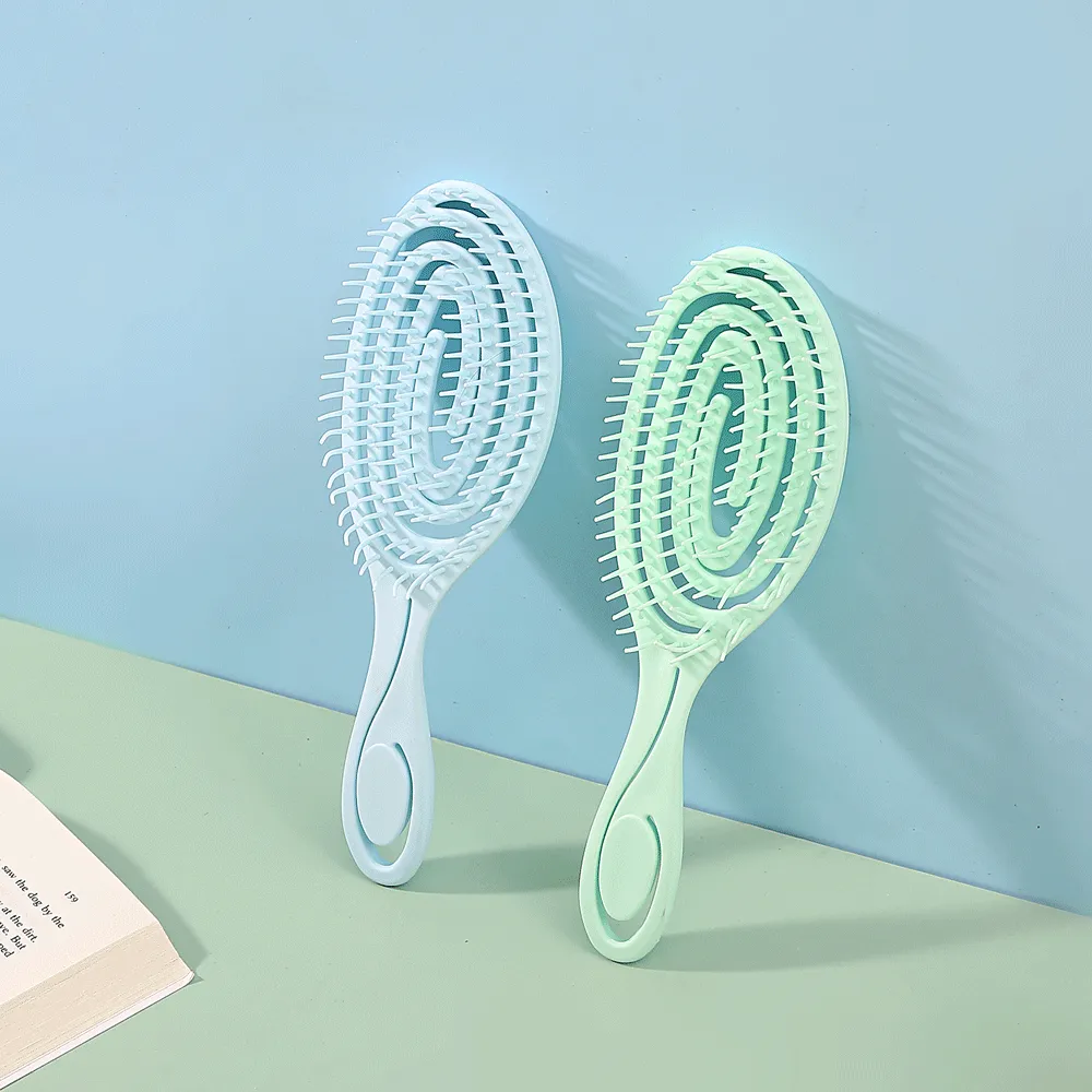 Oval Shape Hair  brush .