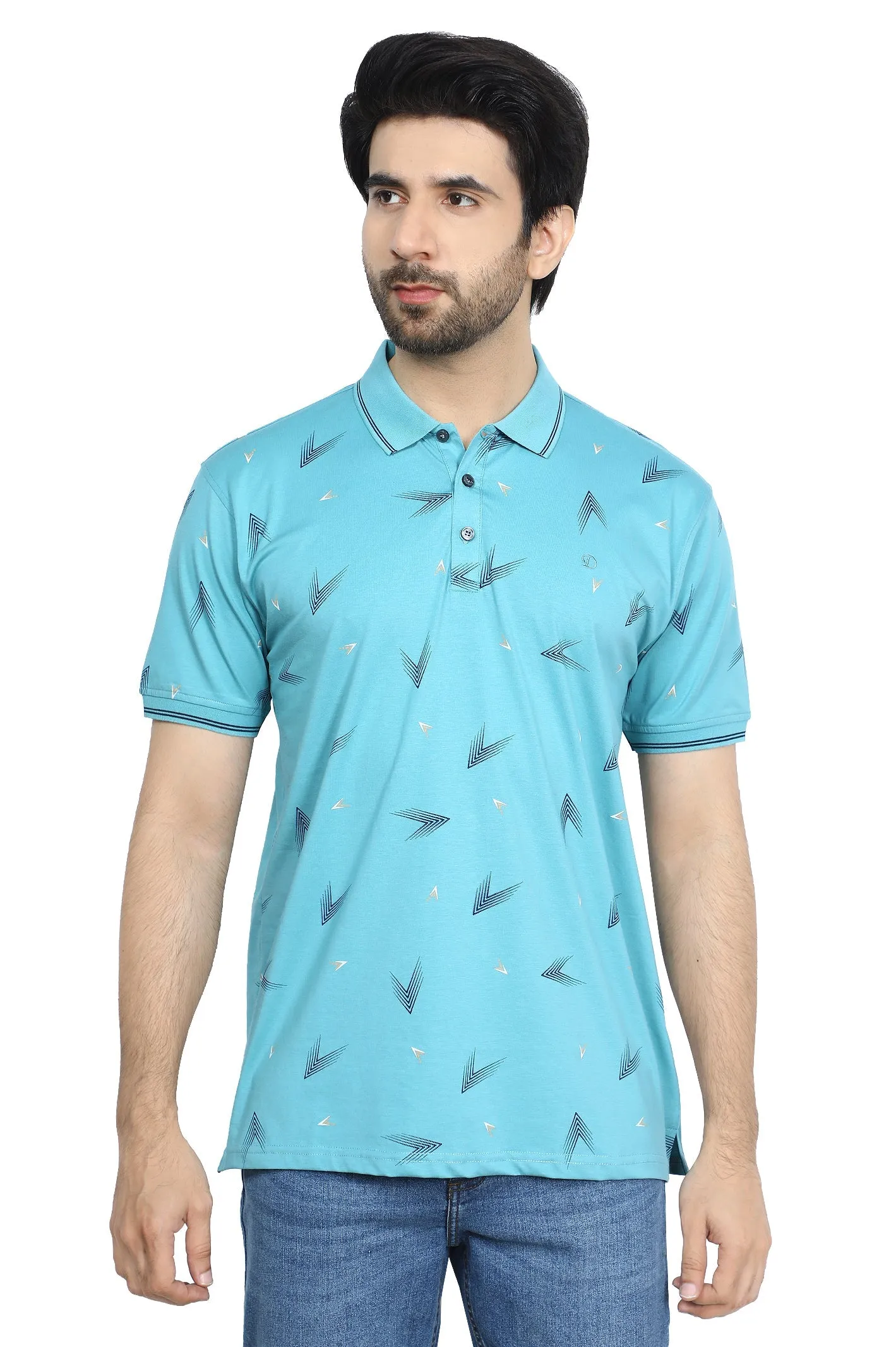 Printed Polo Shirt