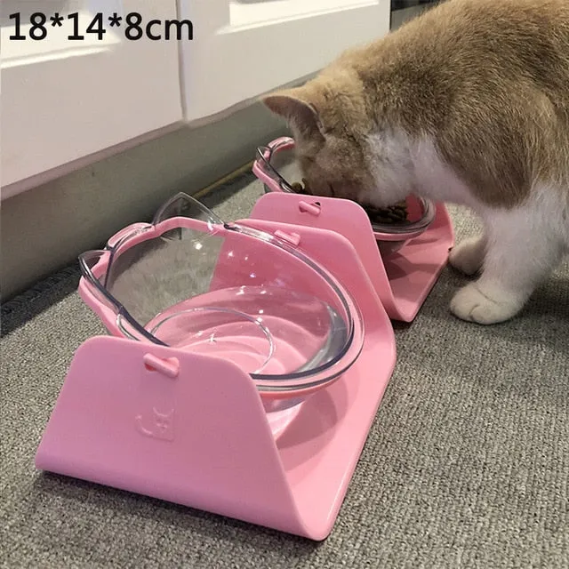 Stainless Steel Double Pet Feeding Dishes