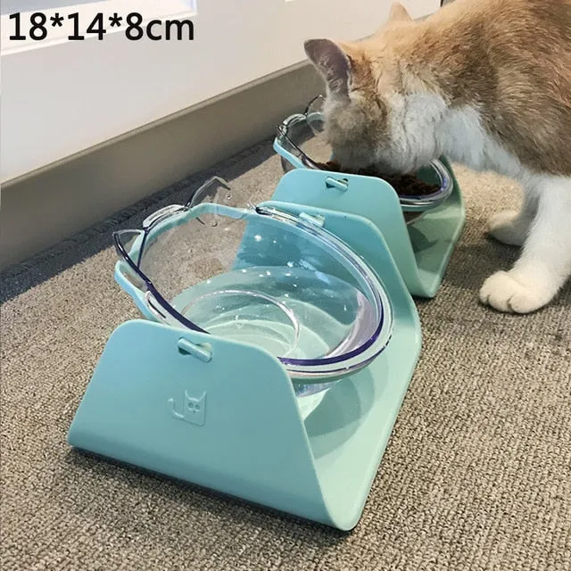 Stainless Steel Double Pet Feeding Dishes