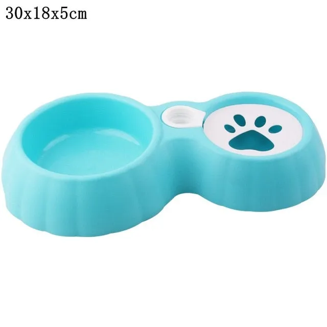 Stainless Steel Double Pet Feeding Dishes