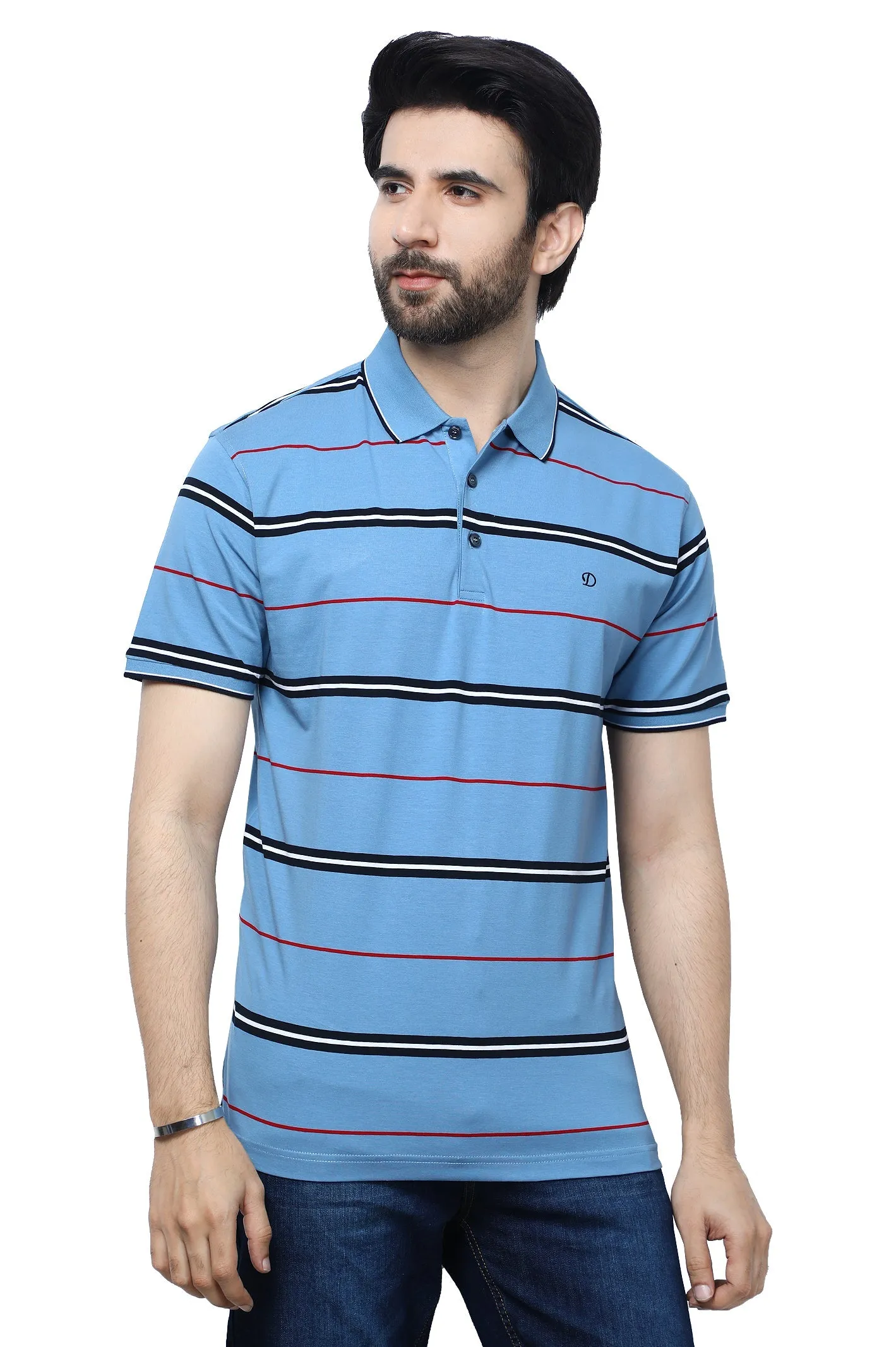 Striped Polo Shirt