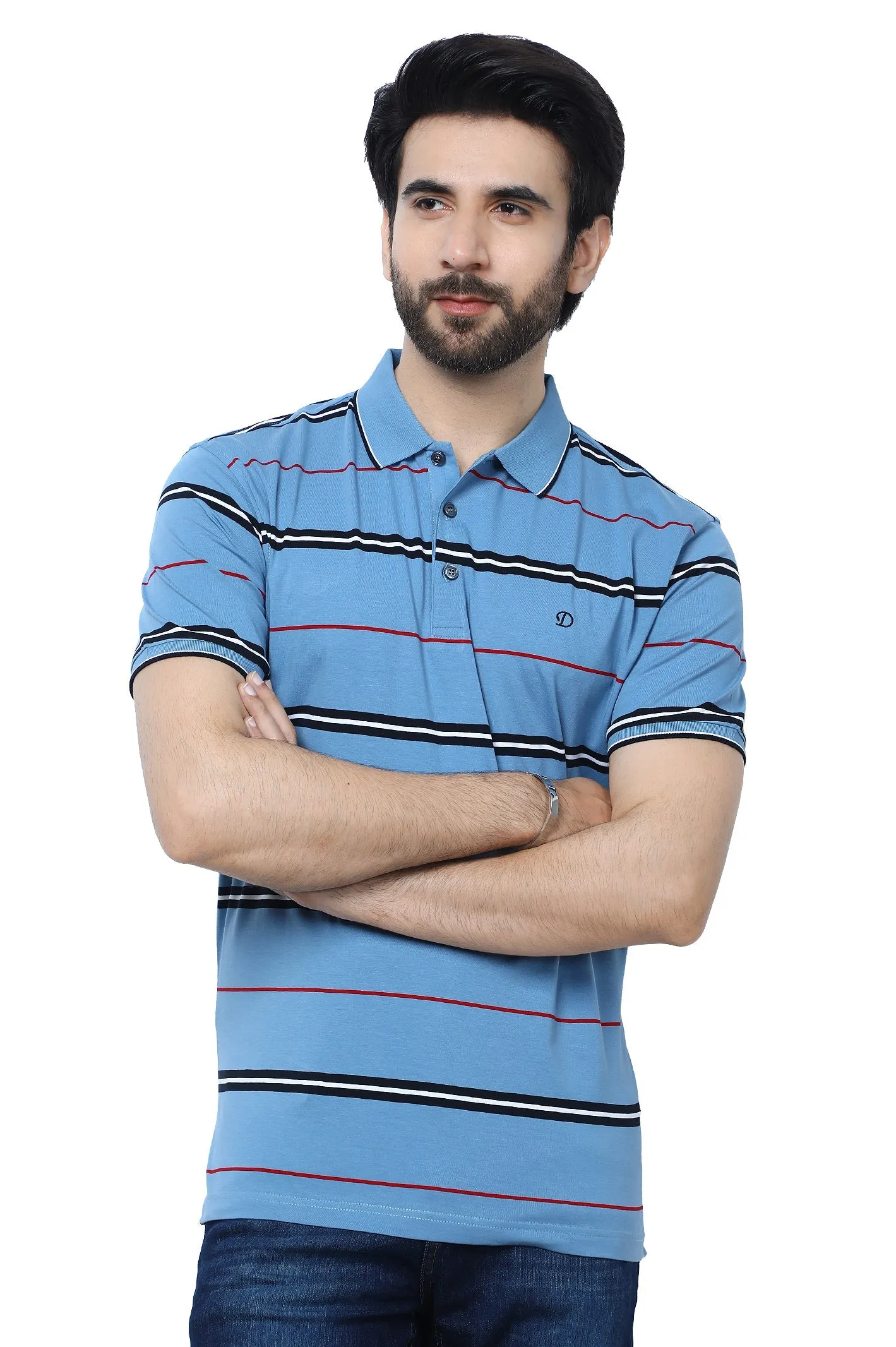 Striped Polo Shirt