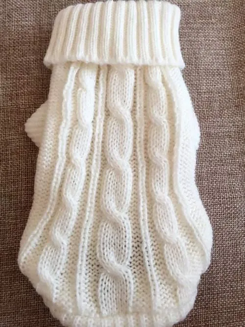 Warm Turtle Neck Sweater for Pets